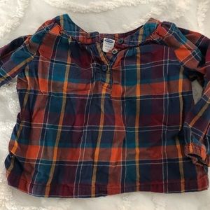 Plaid blouse